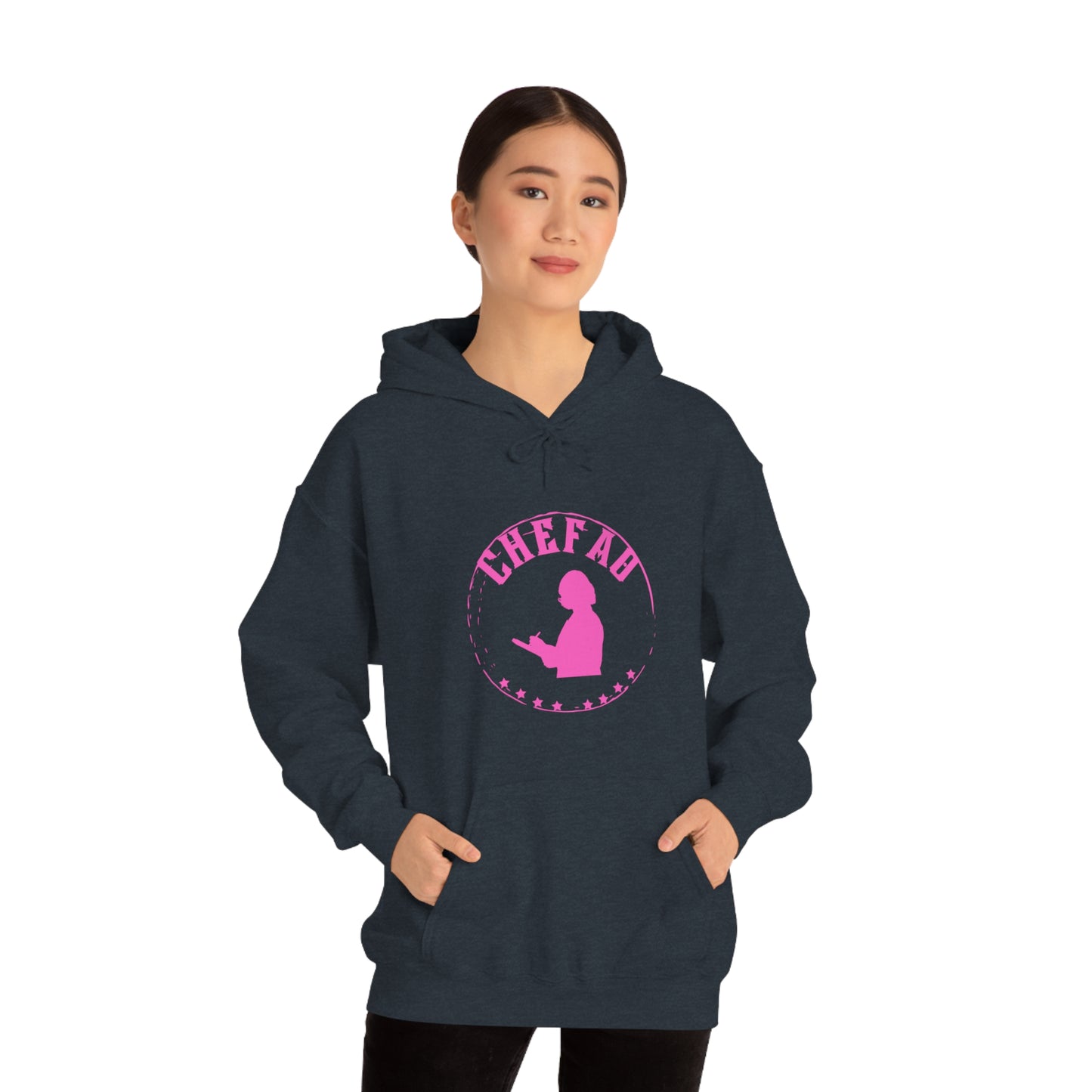 Chefao Teacher I, Unisex Heavy Blend Hooded Sweatshirt