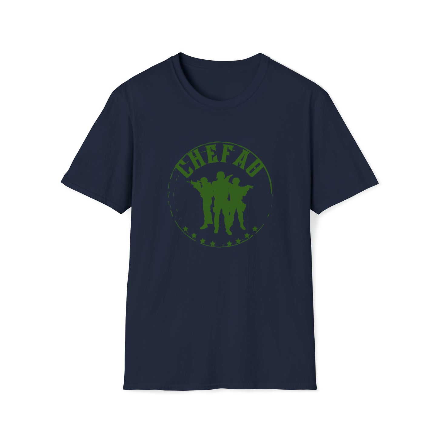 Chefao Military I, Unisex Softstyle T-Shirt