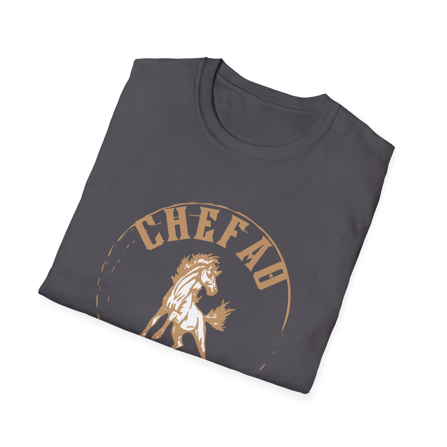 Chefao Horse II, Unisex Softstyle T-Shirt