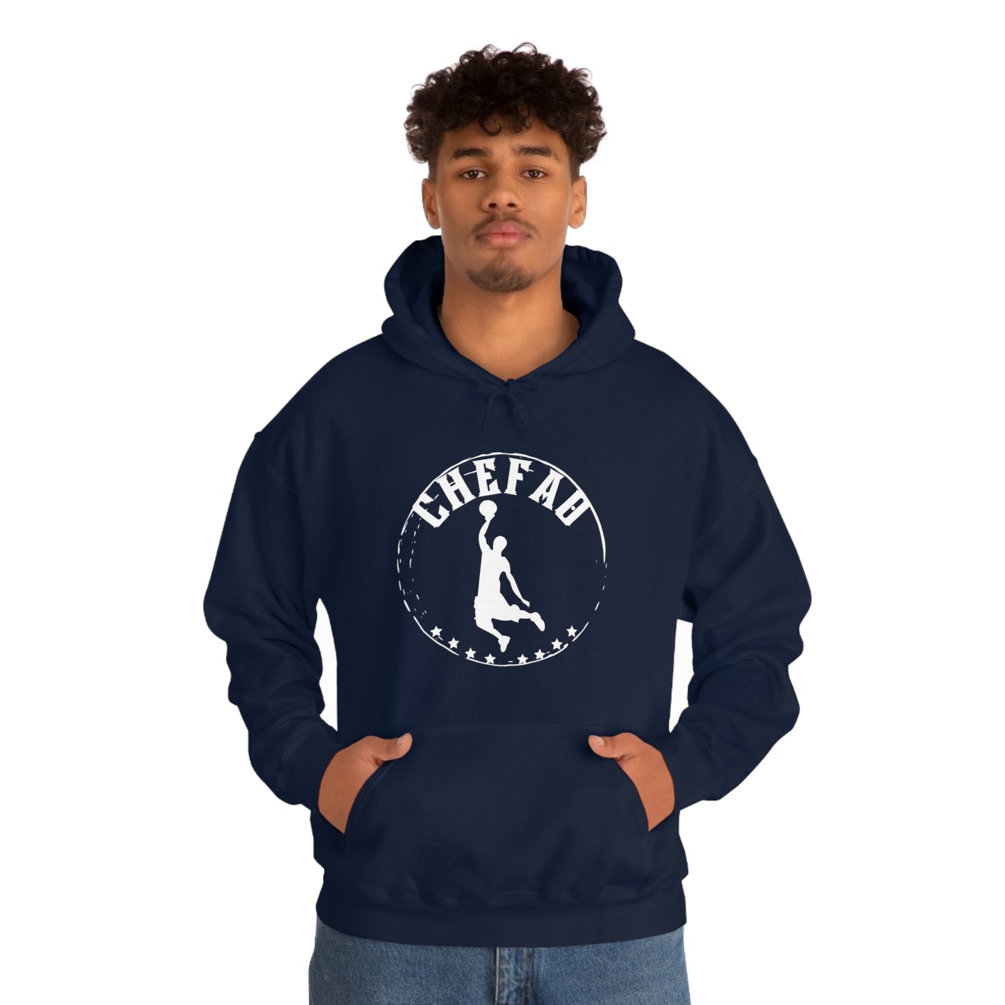 Chefao Basketball V Unisex Heavy Blend Hooded Sweatshirt