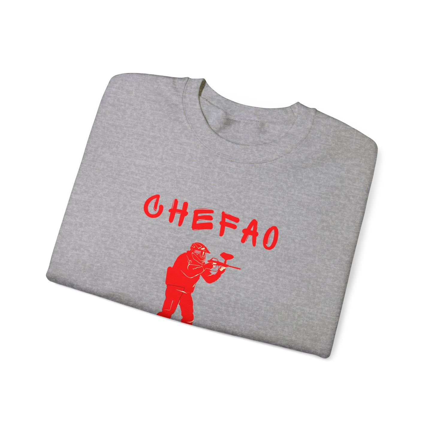 Chefao Paintball I, Unisex Heavy Blend Crewneck Sweatshirt