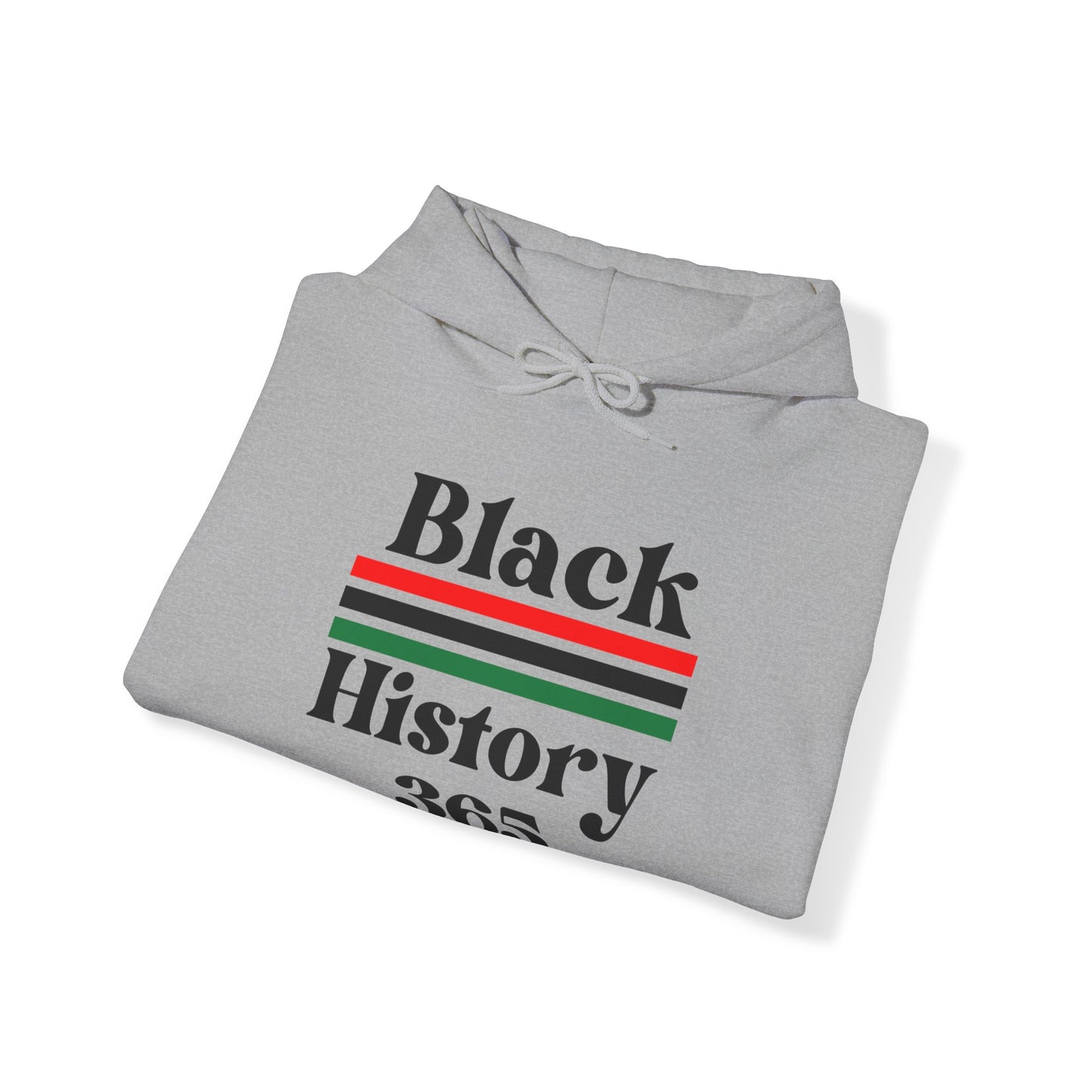 Chefao Black History 365, Unisex Heavy Blend Hooded Sweatshirt