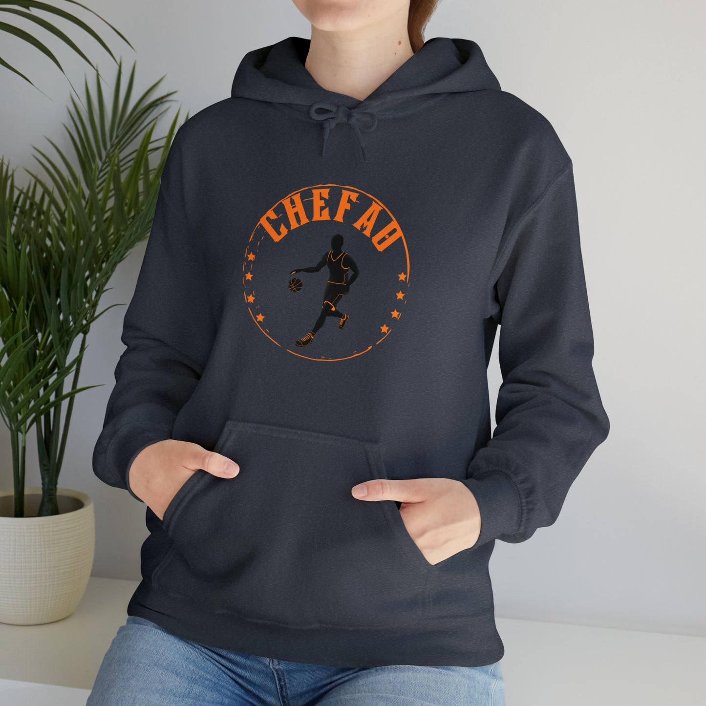 Chefao Basketball VIII, Unisex Heavy Blend Hooded Sweatshirt