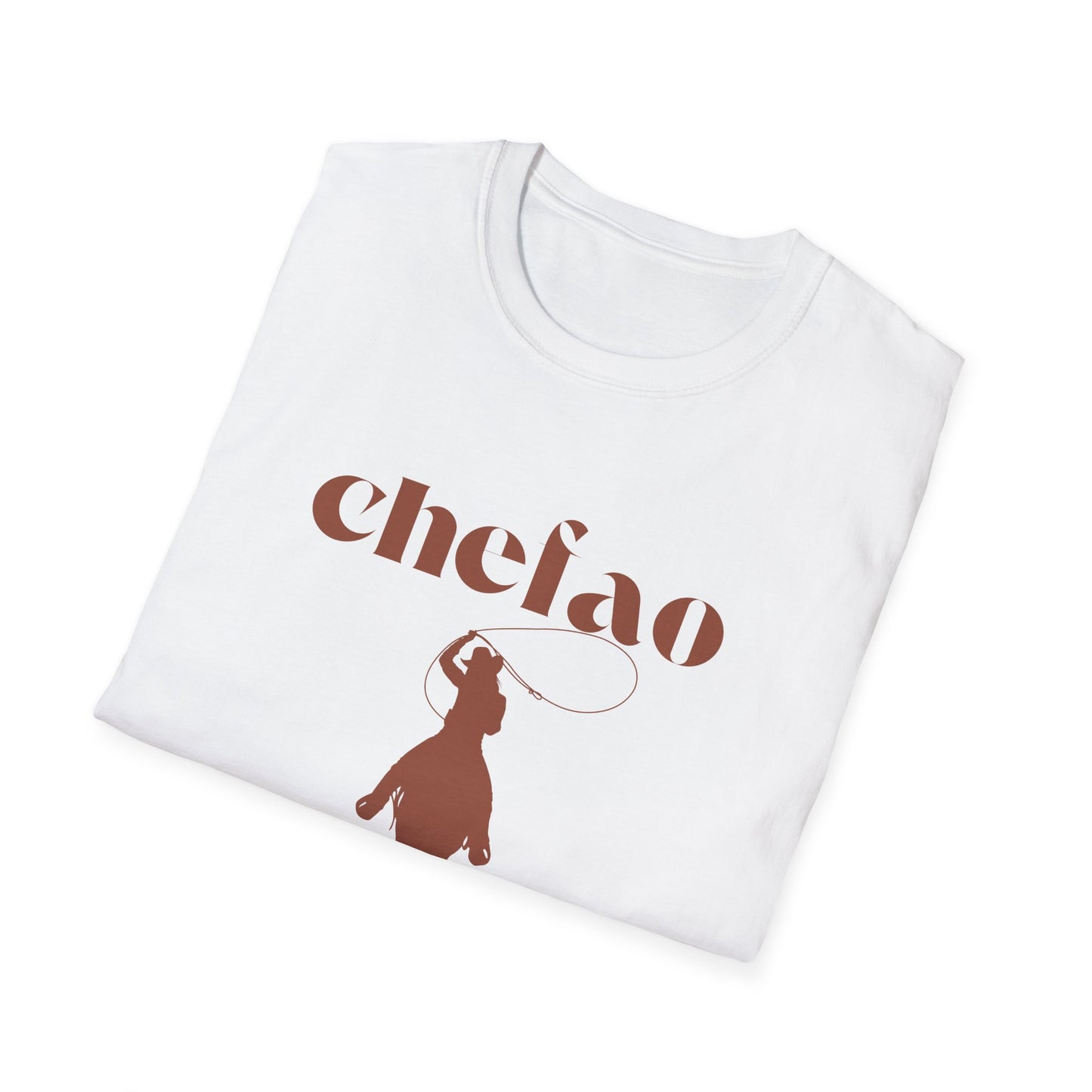 Chefao Cowgirl II, Unisex Softstyle T-Shirt