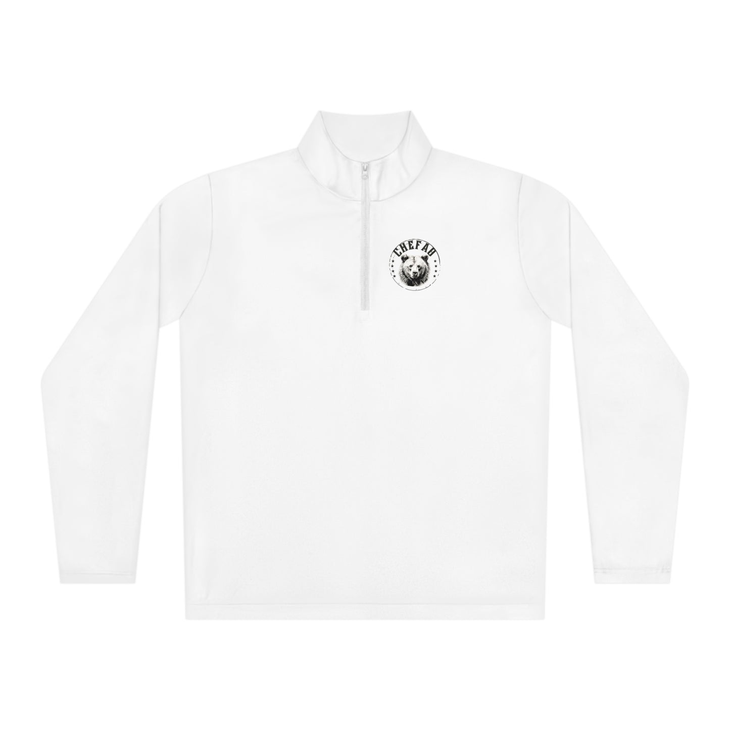 Chefao Bear I, Unisex Quarter-Zip Pullover