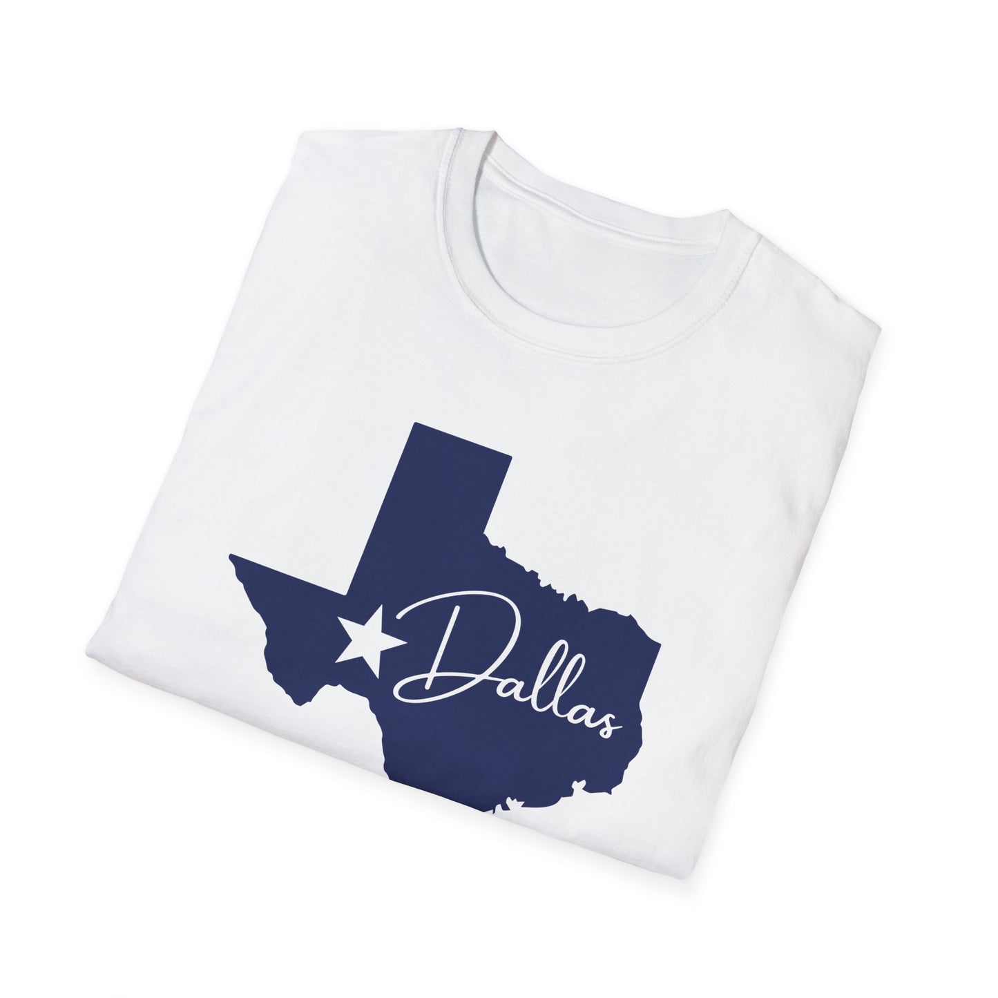 Chefao Dallas, Texas I, Unisex Softstyle T-Shirt