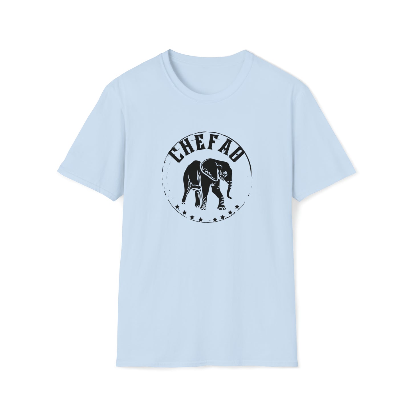 Chefao Elephant II, Unisex Softstyle T-Shirt