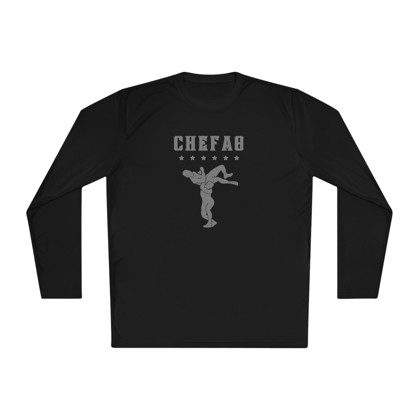 Chefao Wrestling The Nick Edition I, Unisex Lightweight Long Sleeve Tee