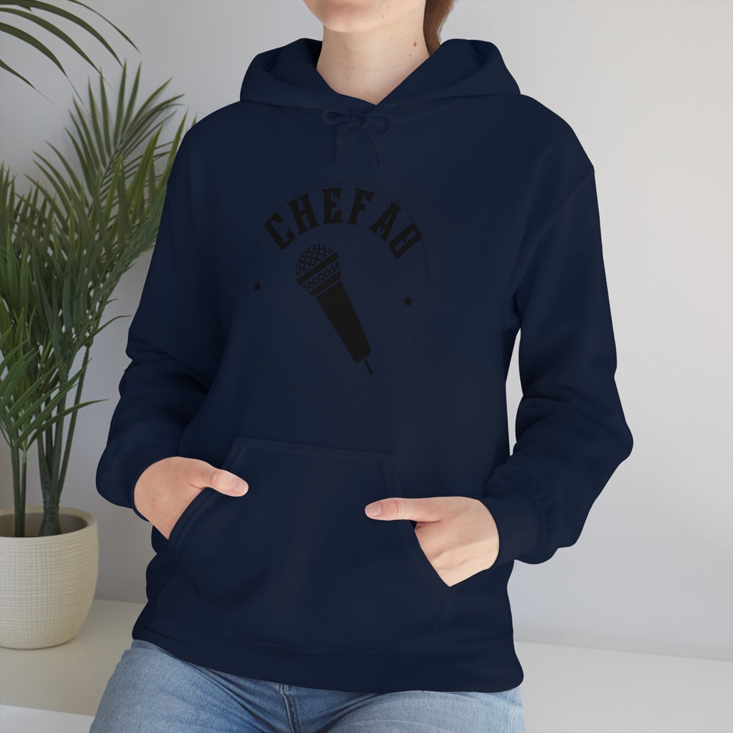 Chefao Voice III, Unisex Heavy Blend Hooded Sweatshirt