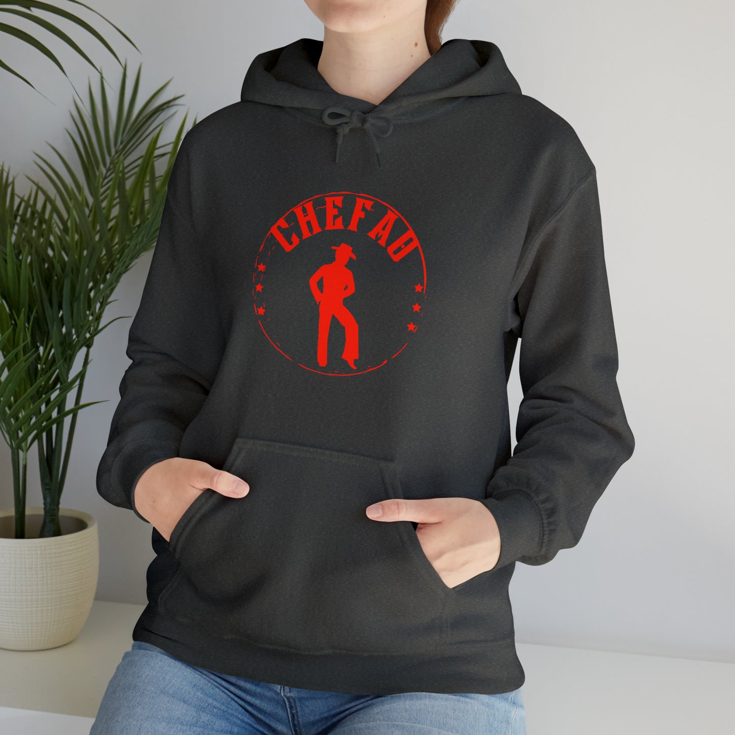 Chefao Flamenco I, Unisex Heavy Blend Hooded Sweatshirt