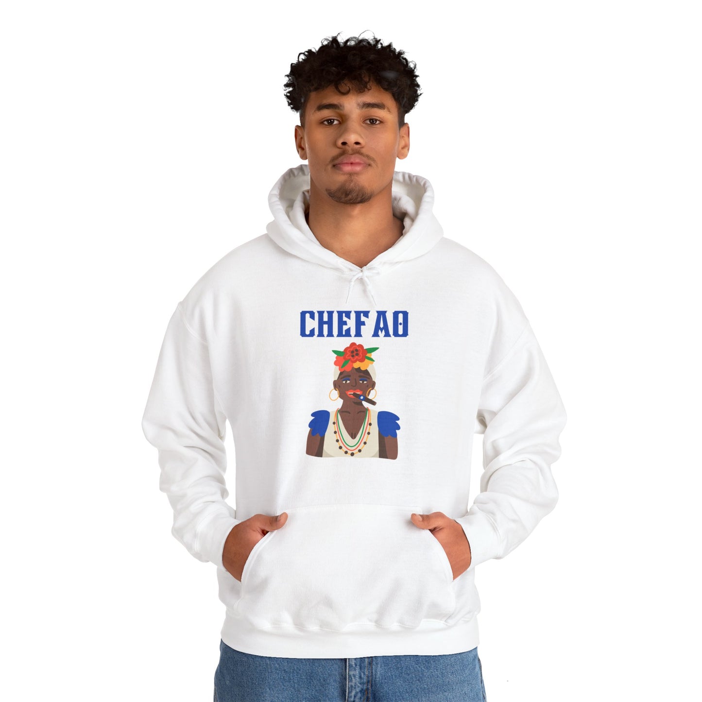 Chefao Cuban I, Unisex Heavy Blend™ Hooded Sweatshirt