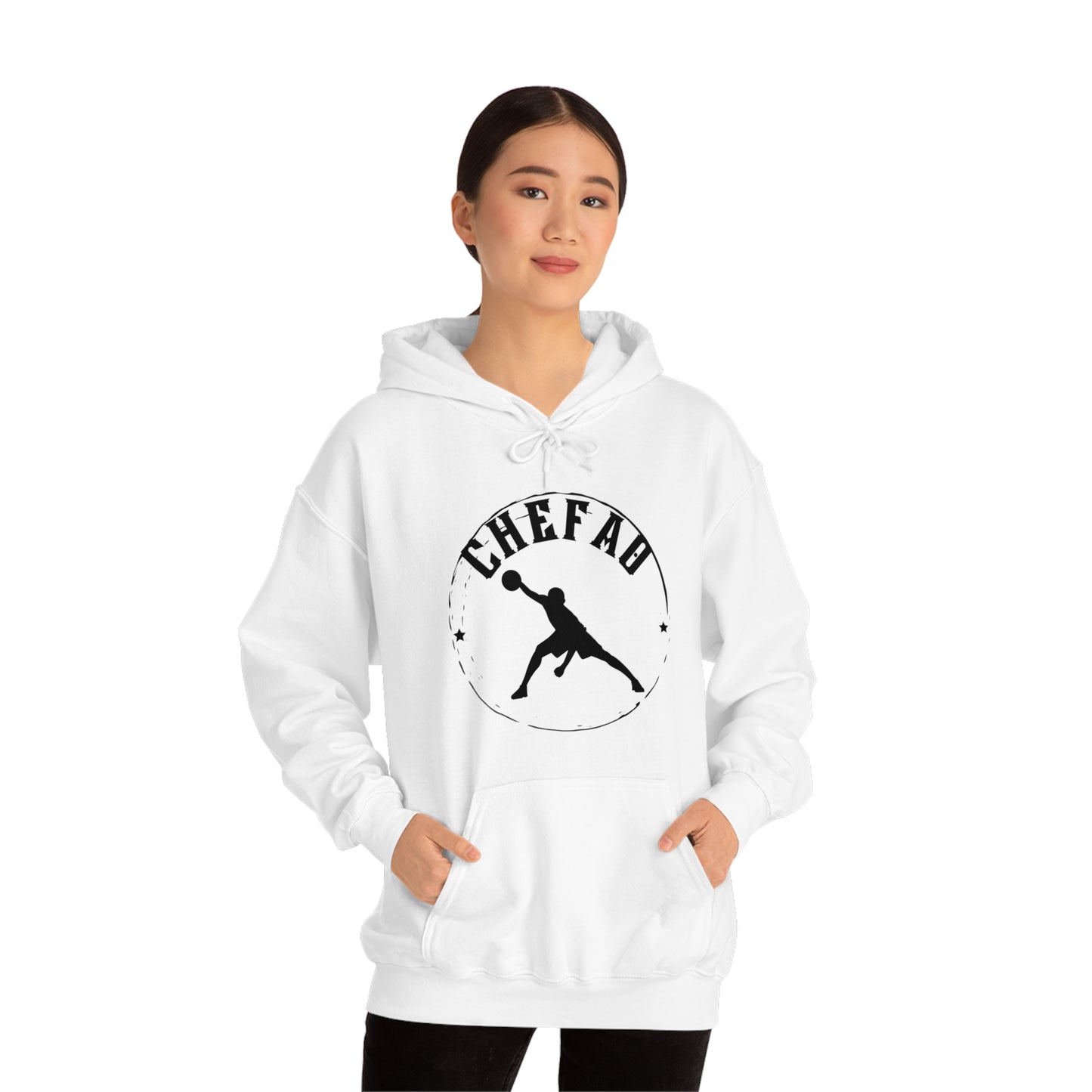 Chefao Basketball III, Unisex Heavy Blend Hooded Sweatshirt