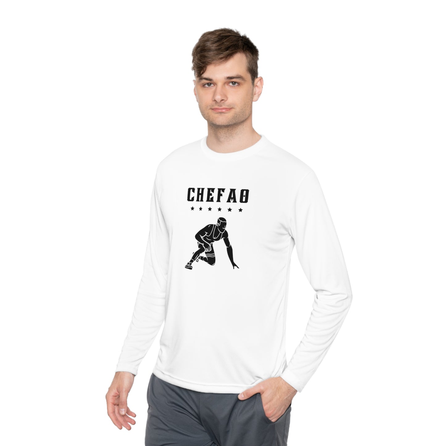 Chefao Wrestling IX, Unisex Lightweight Long Sleeve Tee