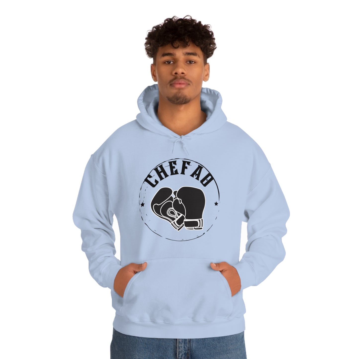 Chefao Boxing I, Unisex Heavy Blend Hooded Sweatshirt