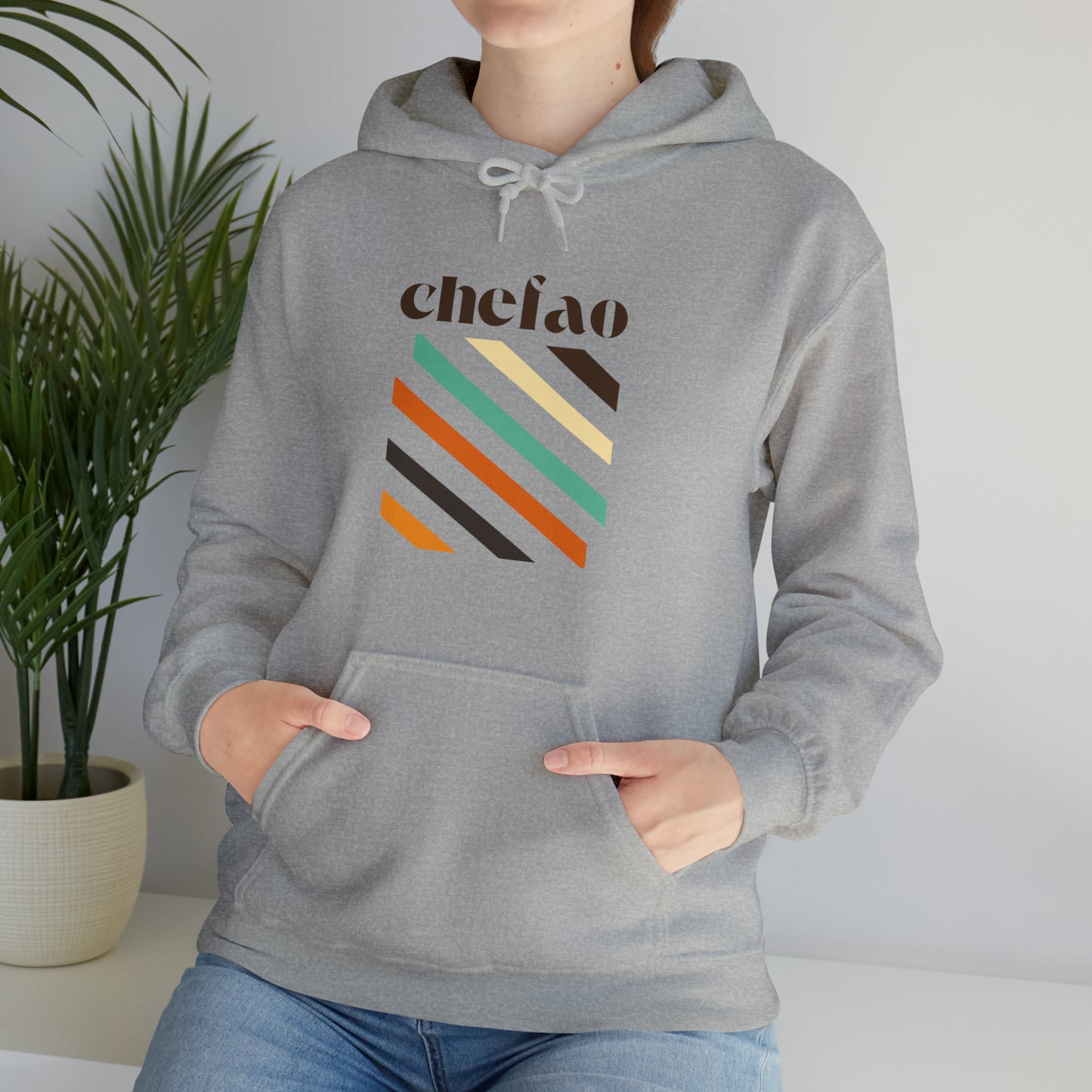 Chefao Retro I, Unisex Heavy Blend Hooded Sweatshirt