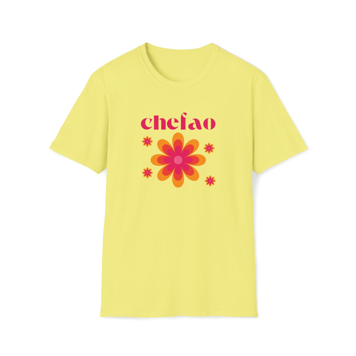 Chefao Retro II, Unisex Softstyle T-Shirt