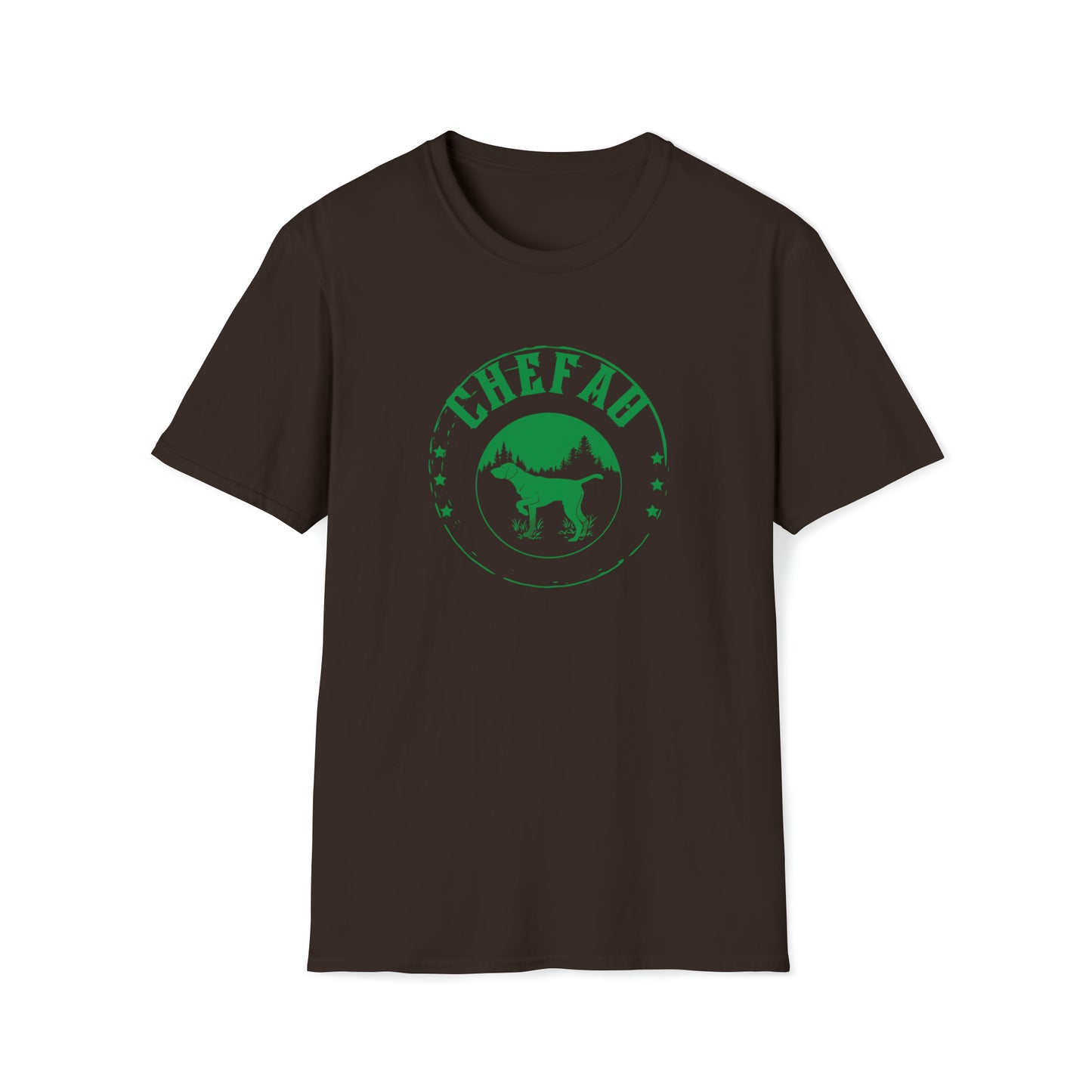 Chefao Hunting I, Unisex Softstyle T-Shirt