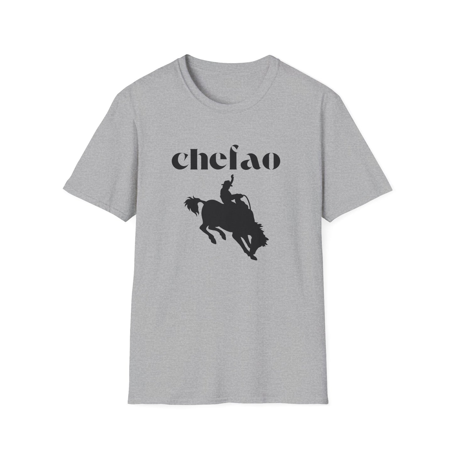 Chefao Cowboy X, Unisex Softstyle T-Shirt