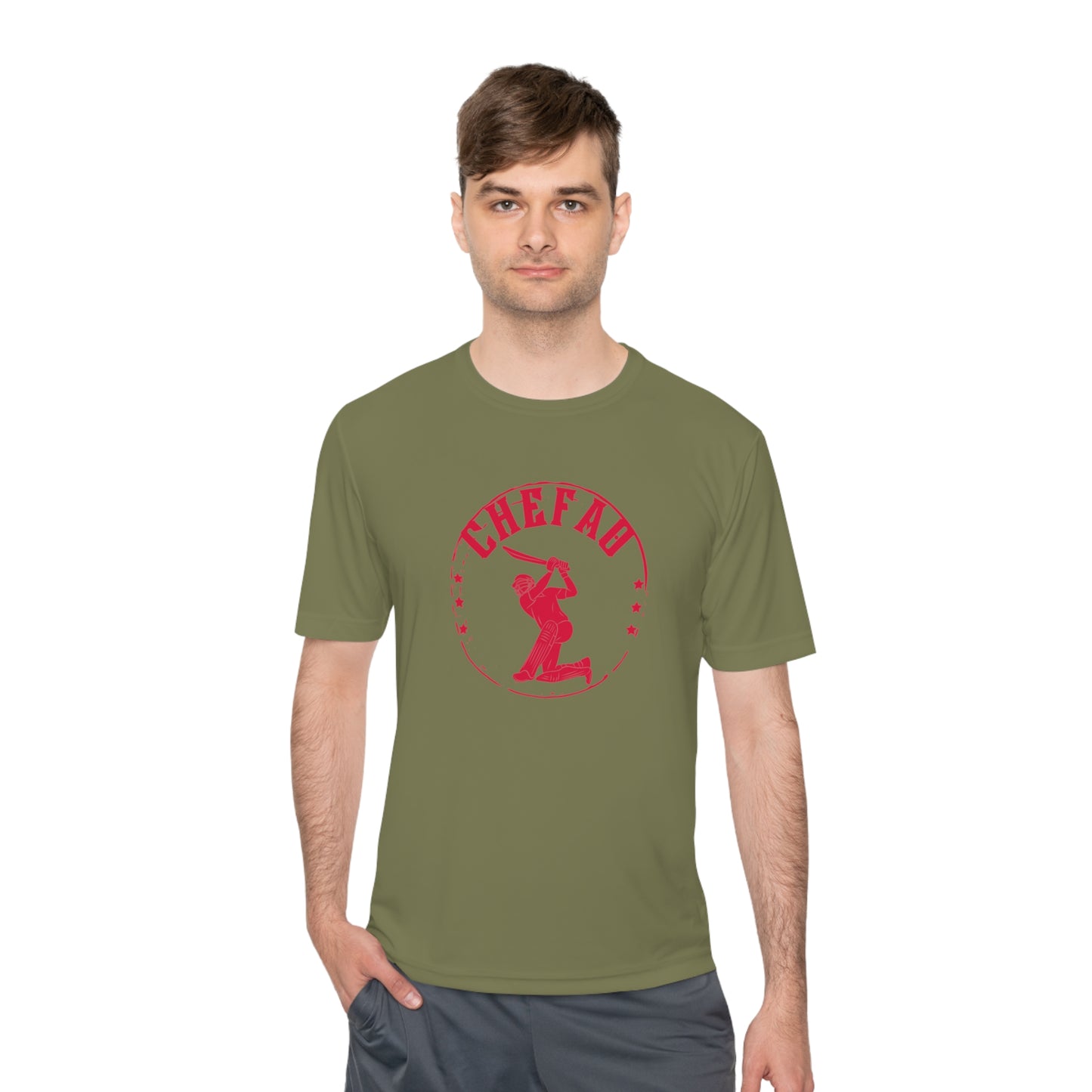 Chefao Cricket II, Unisex Moisture Wicking Tee