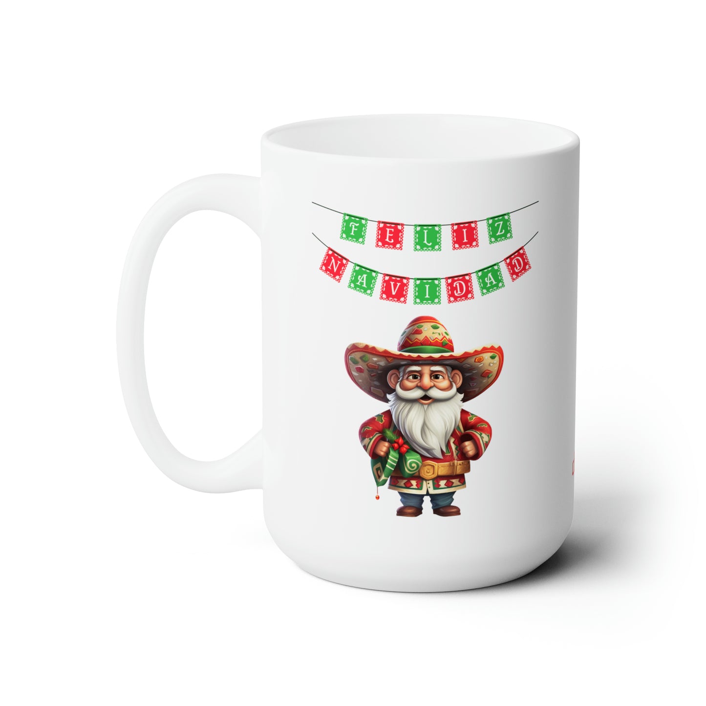 Feliz Navidad I, Ceramic Mug 15oz