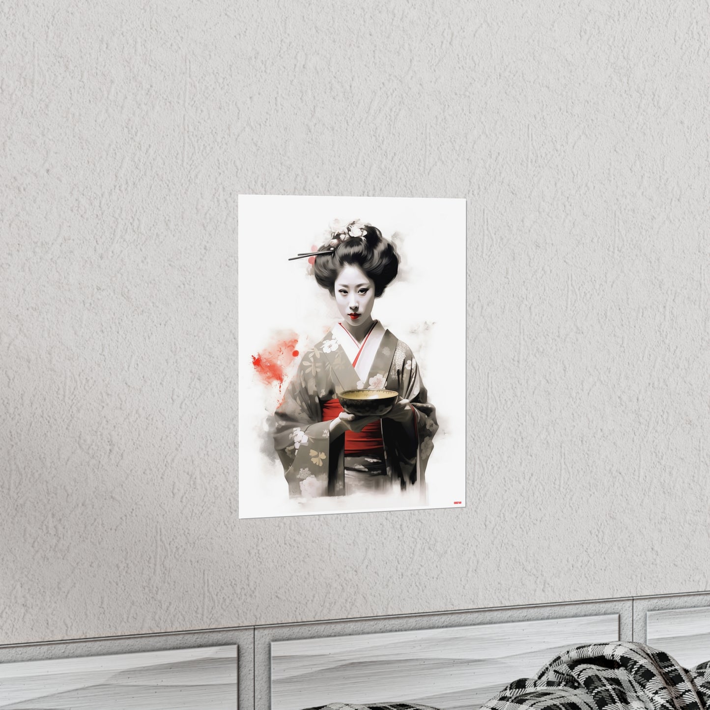 The Geisha, Premium Matte Vertical Posters