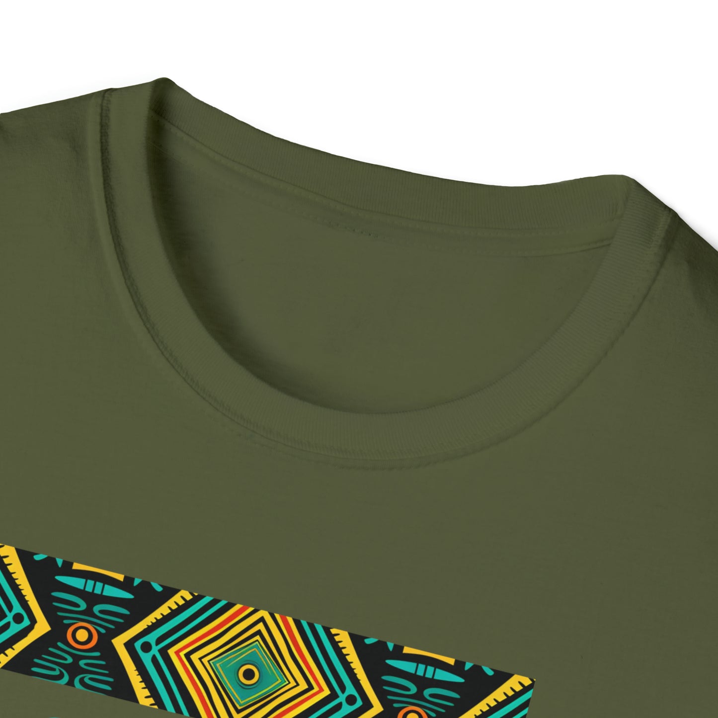 Chefao Dashiki Print I, Unisex Softstyle T-Shirt