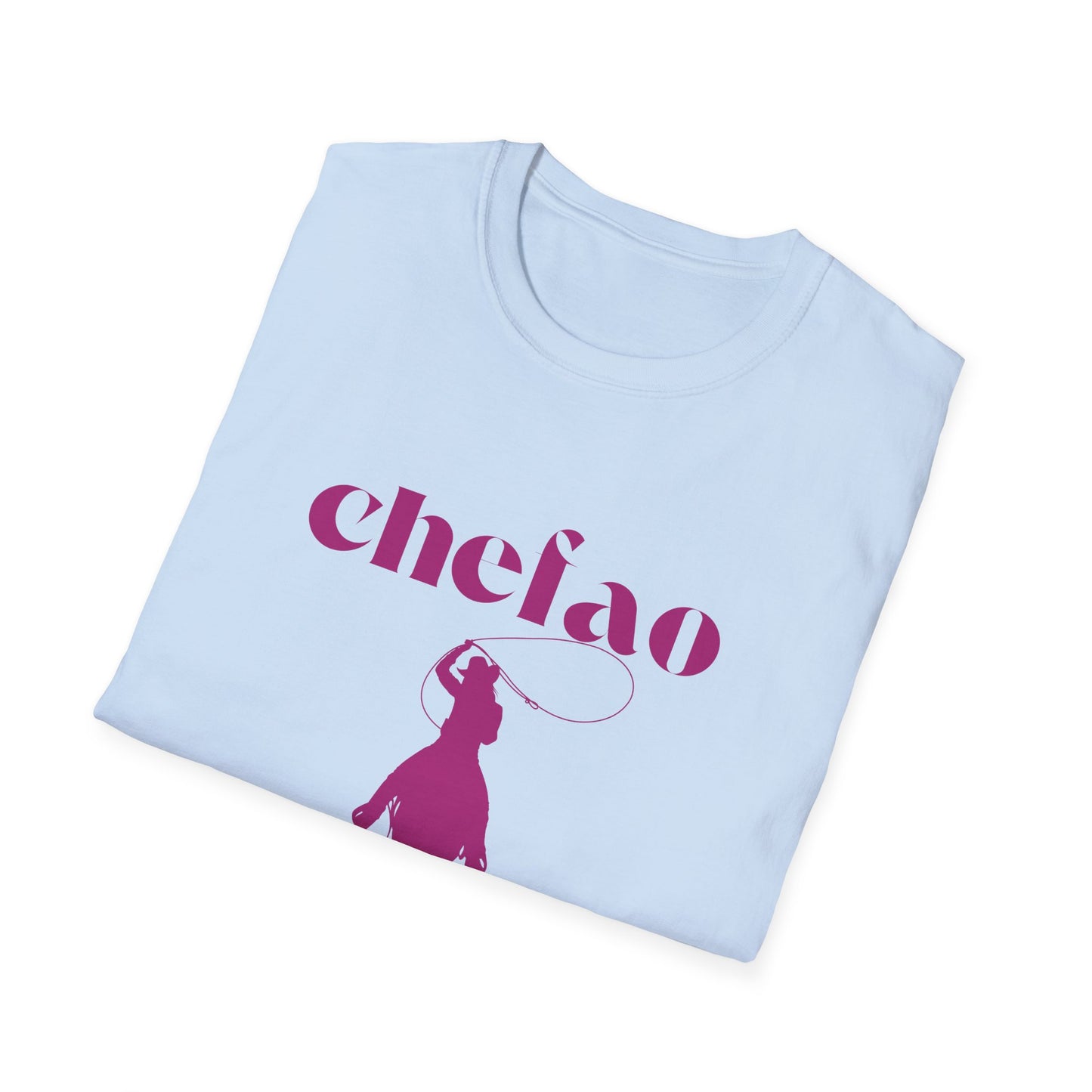 Chefao Cowgirl II, Unisex Softstyle T-Shirt