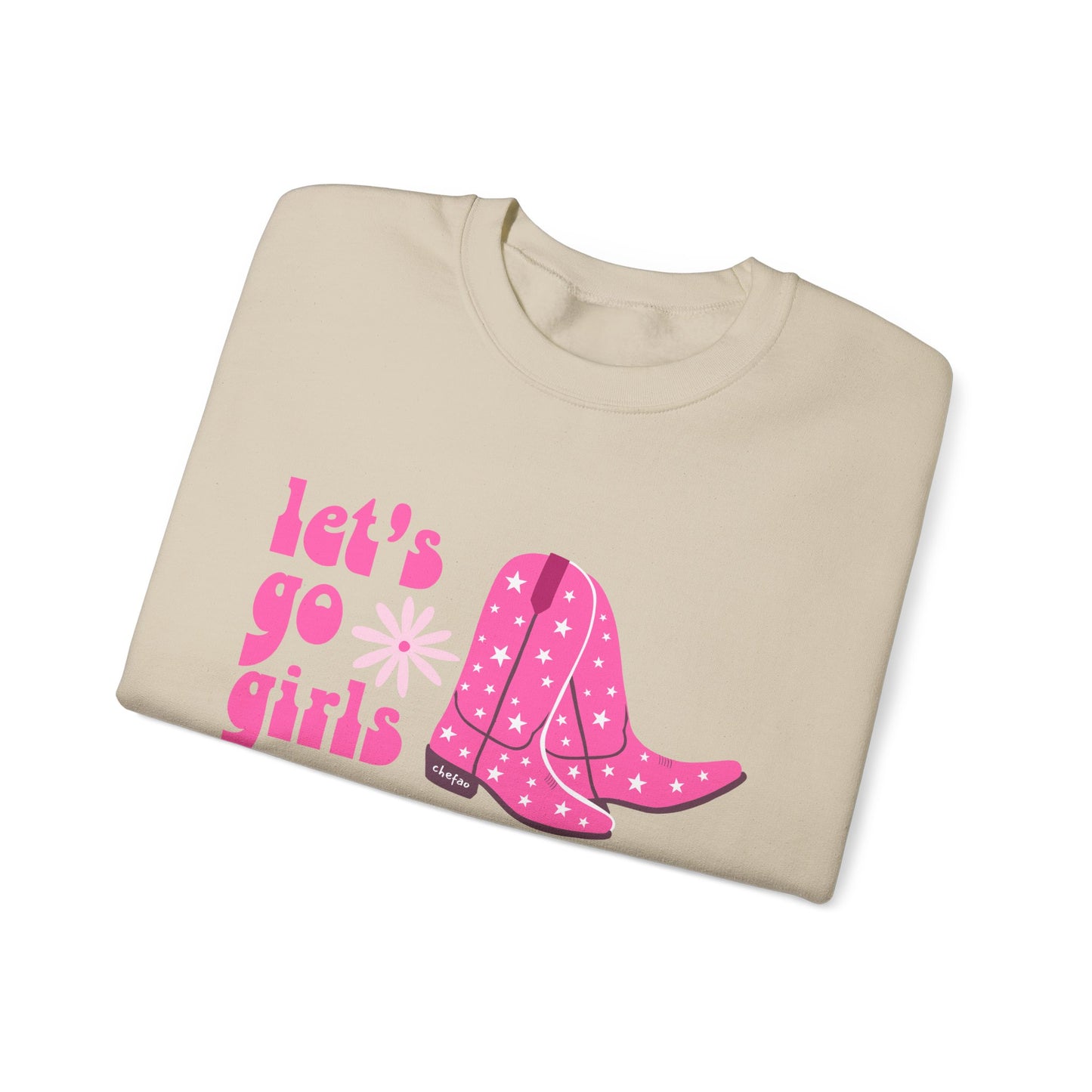 Let's Go Girls, Unisex Heavy Blend Crewneck Sweatshirt