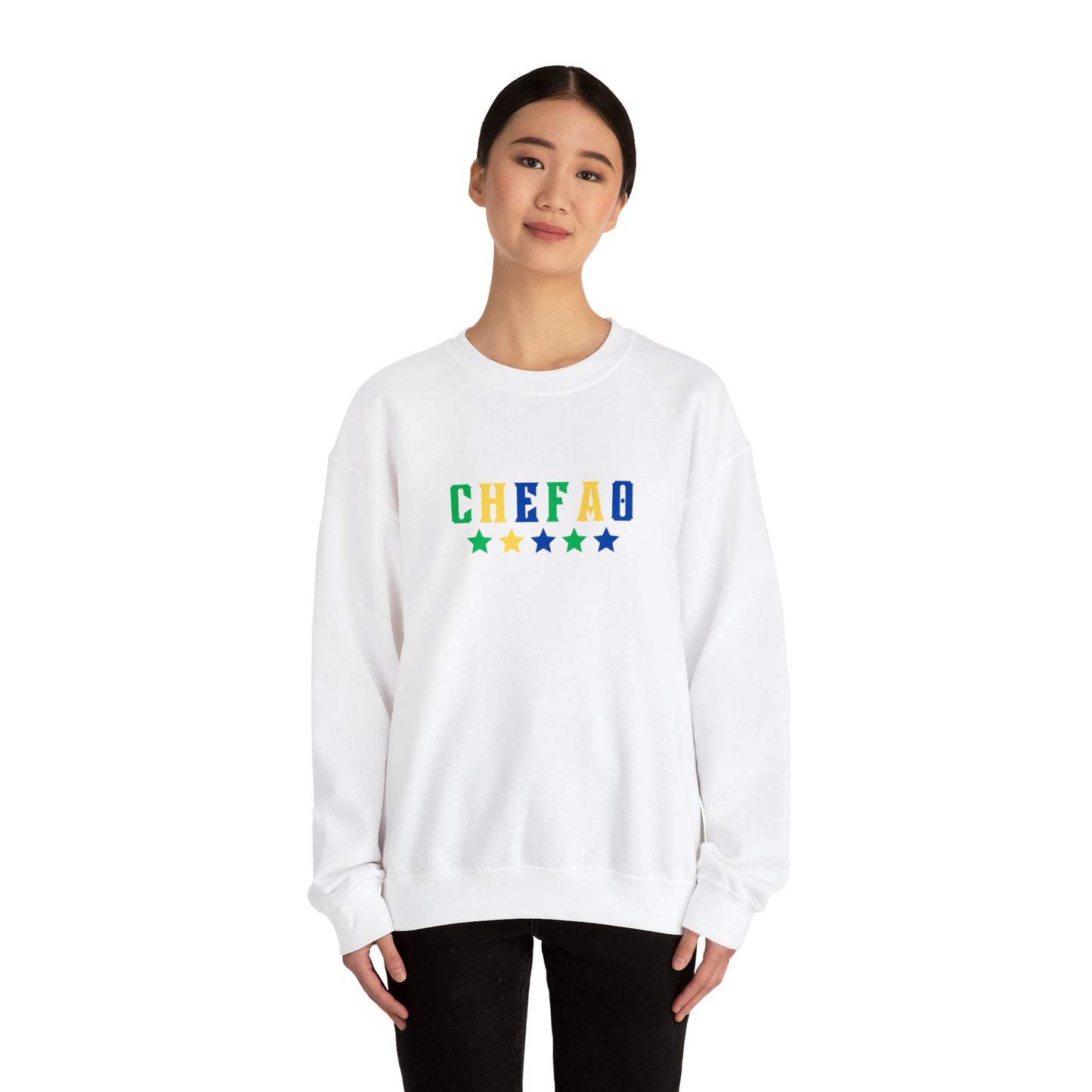 Chefao Stars II, Unisex Heavy Blend Crewneck Sweatshirt