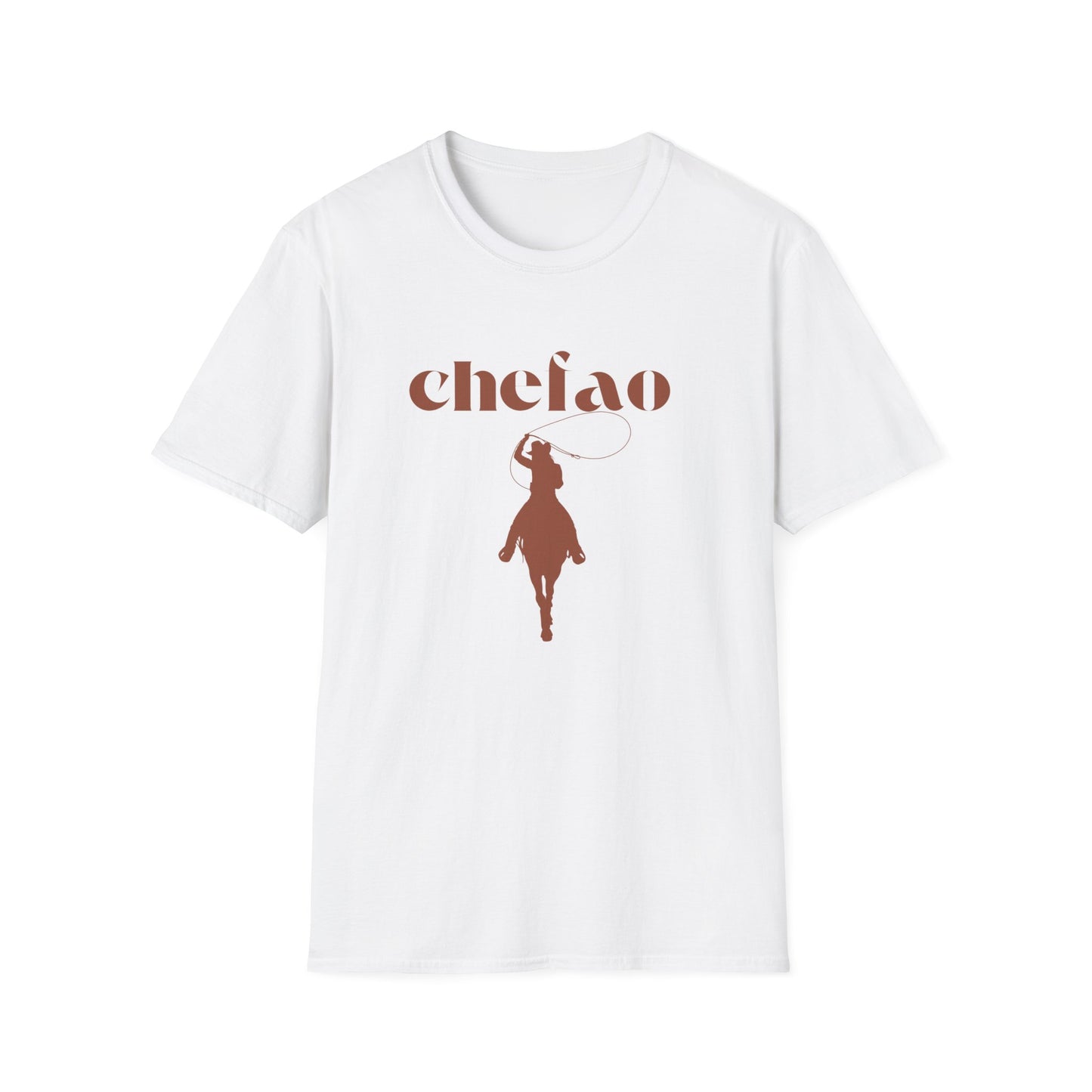 Chefao Cowgirl II, Unisex Softstyle T-Shirt