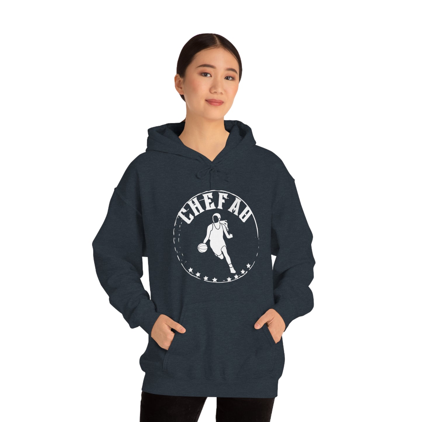 Chefao Basketball I, Unisex Heavy Blend Hooded Sweatshirt