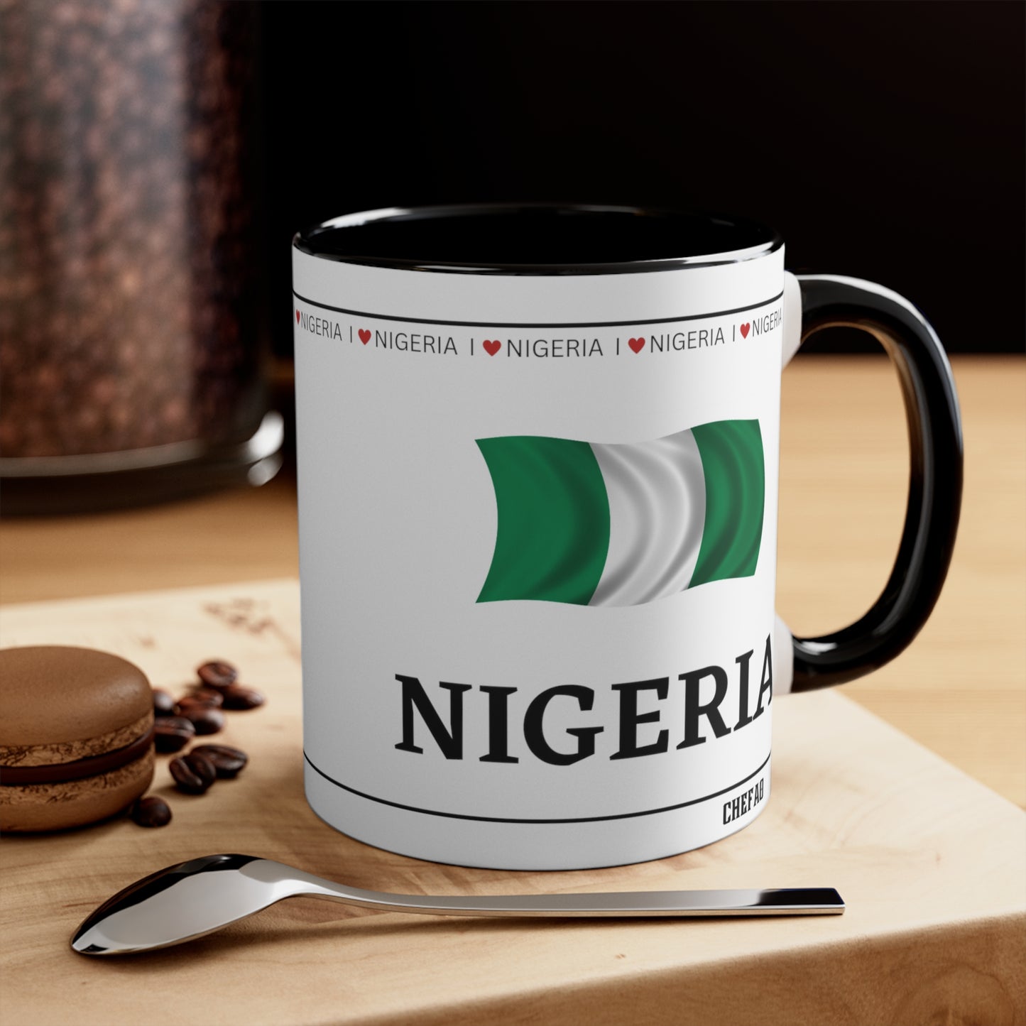 I Love Nigeria - Coffee Mug, 11oz