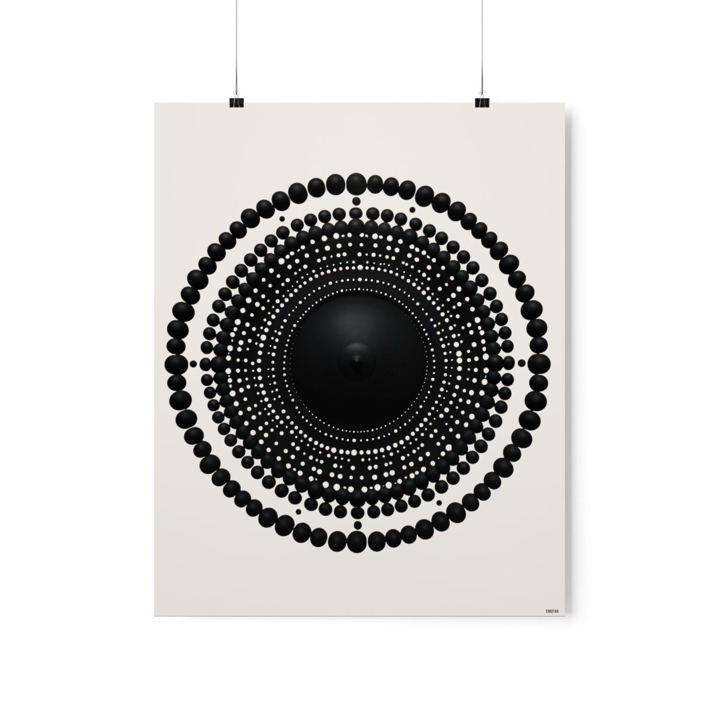 Chefao Connector Circle, Premium Matte Vertical Posters