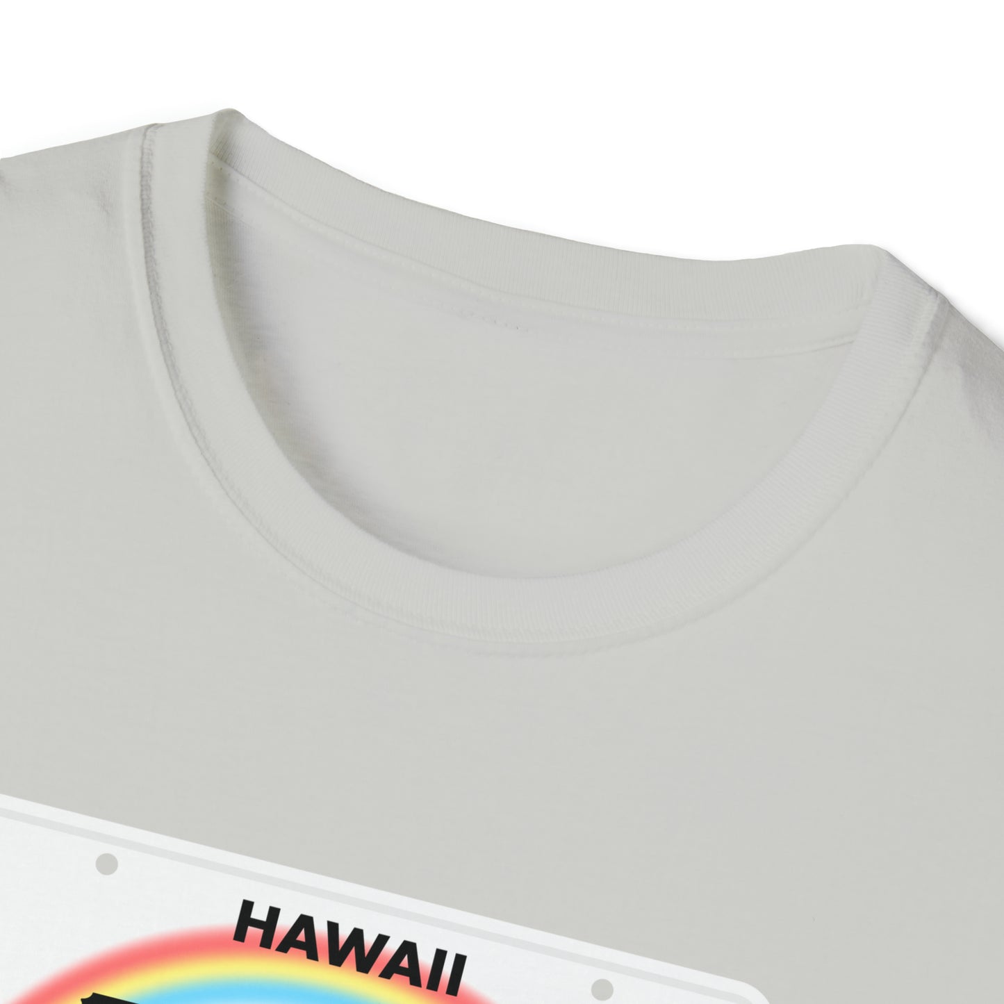 Chefao Hawaii License Plate I, Unisex Softstyle T-Shirt