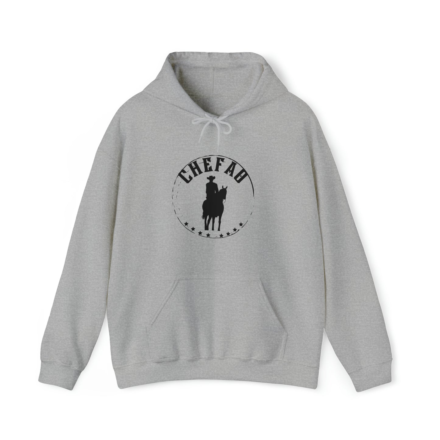 Chefao Cowboy IV, Unisex Heavy Blend Hooded Sweatshirt