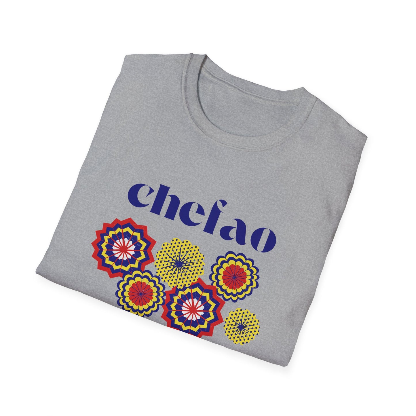 Chefao Paper Fans I, Unisex Softstyle T-Shirt