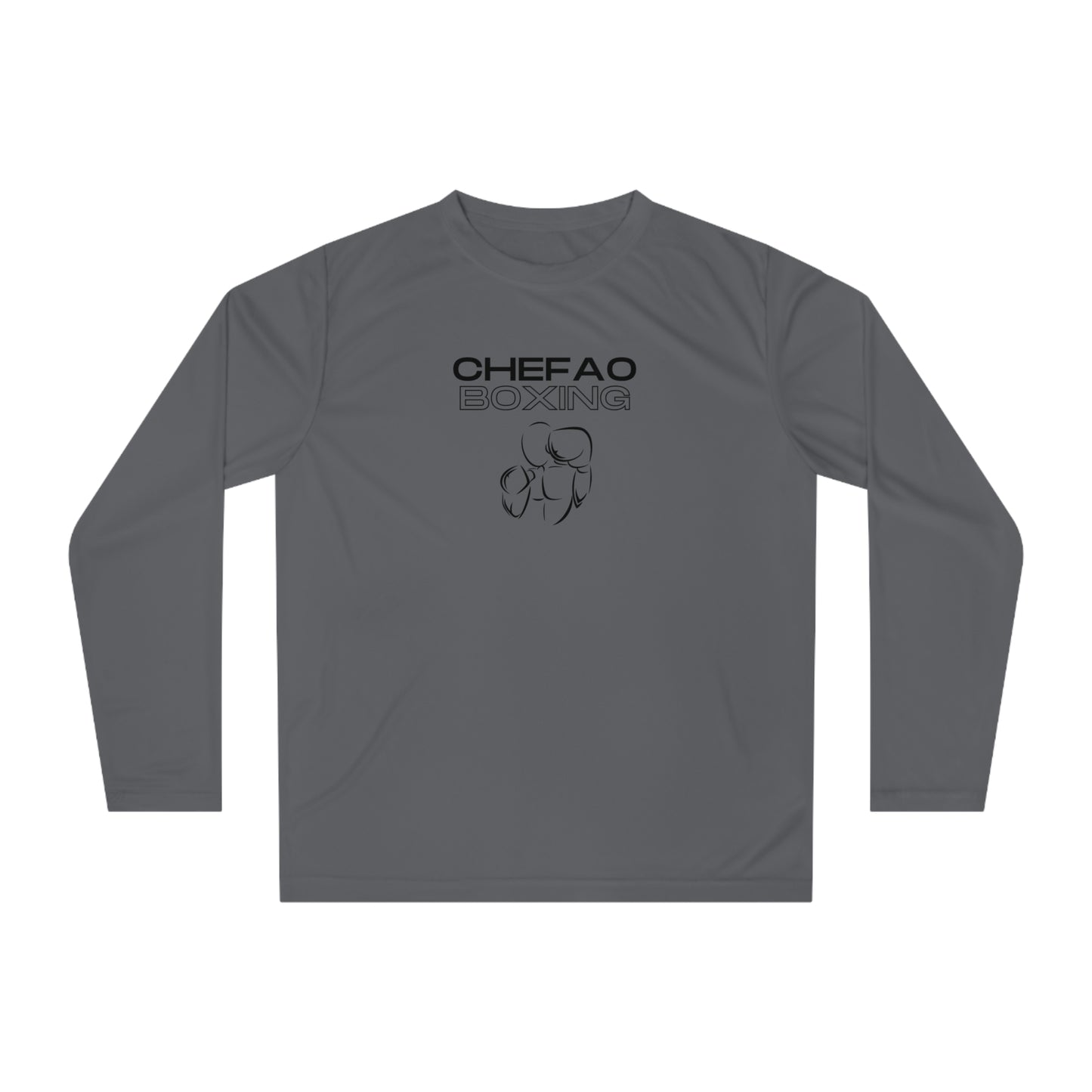 Chefao Boxing IV, Unisex Performance Long Sleeve Shirt