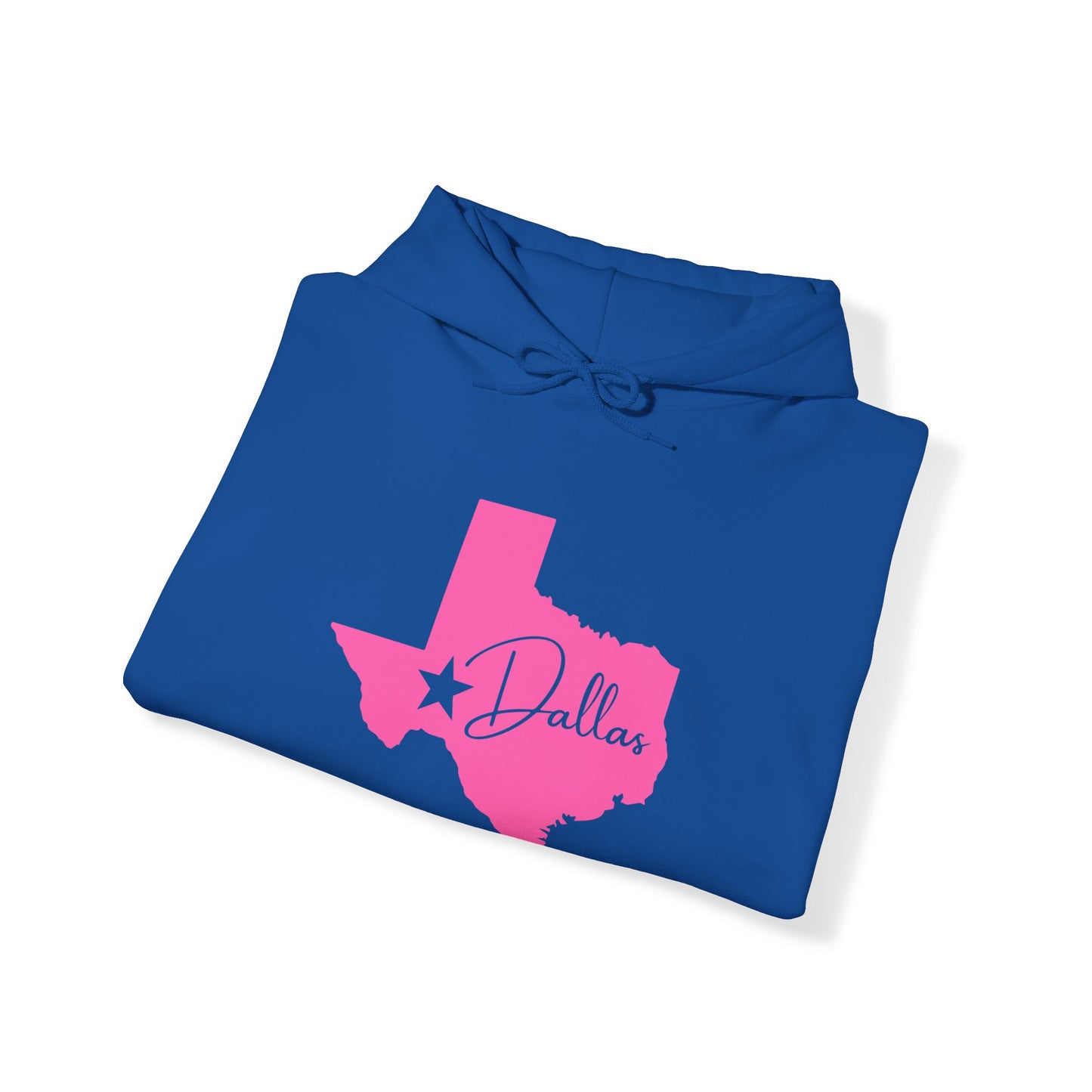 Chefao Dallas, Texas I, Unisex Heavy Blend Hooded Sweatshirt