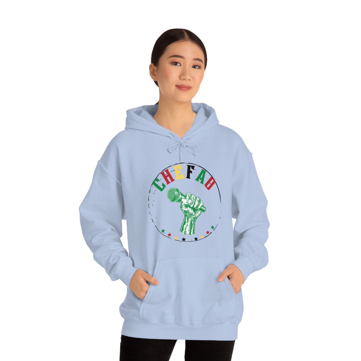 Chefao Voice II, Unisex Heavy Blend Hooded Sweatshirt