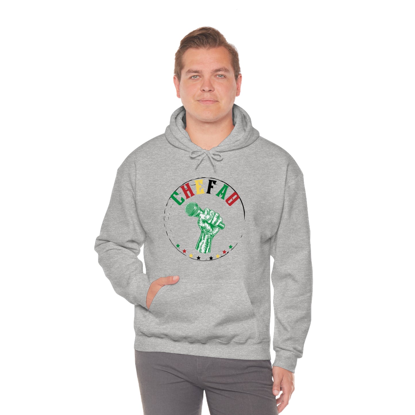 Chefao Voice II, Unisex Heavy Blend Hooded Sweatshirt