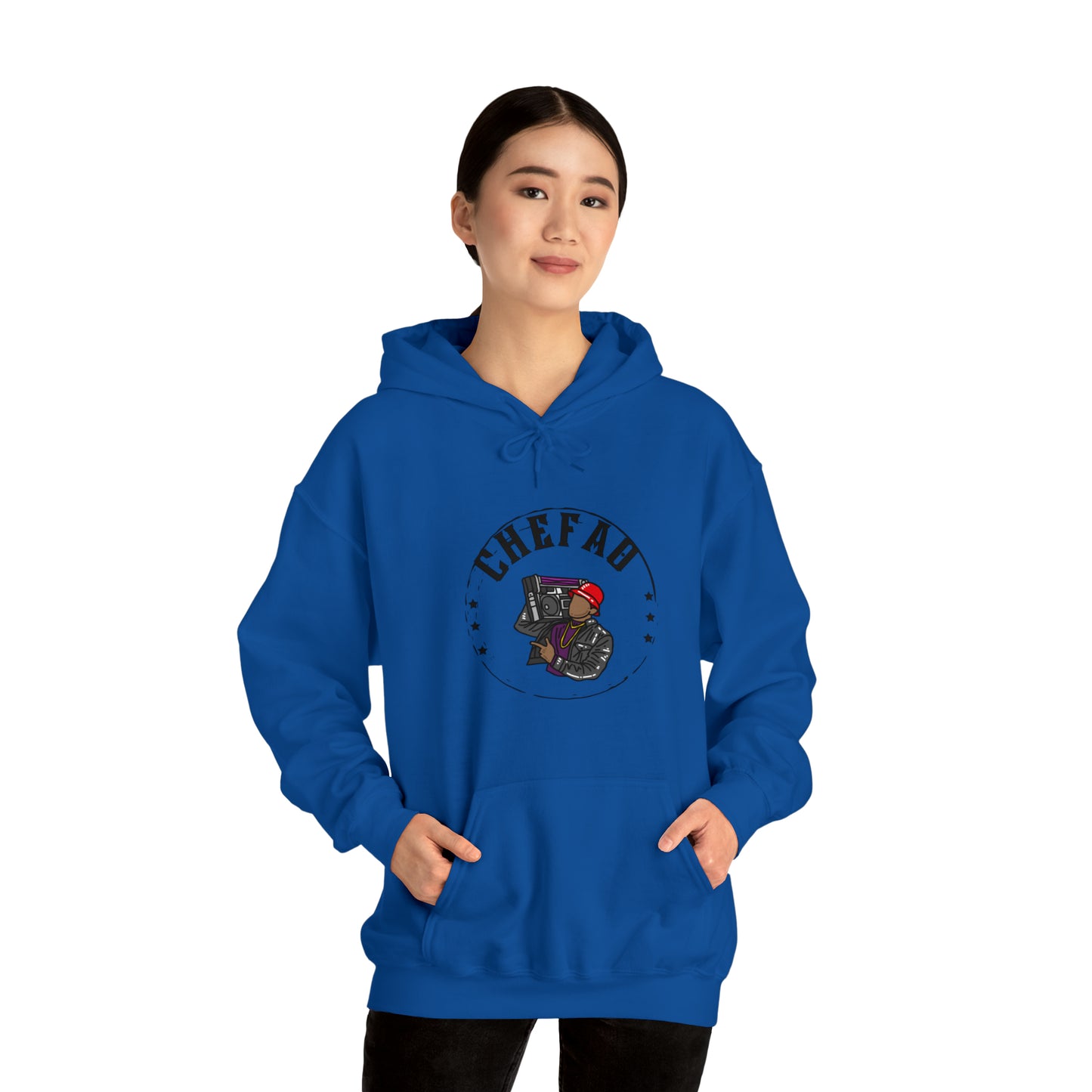 Chefao Rap II, Unisex Heavy Blend Hooded Sweatshirt