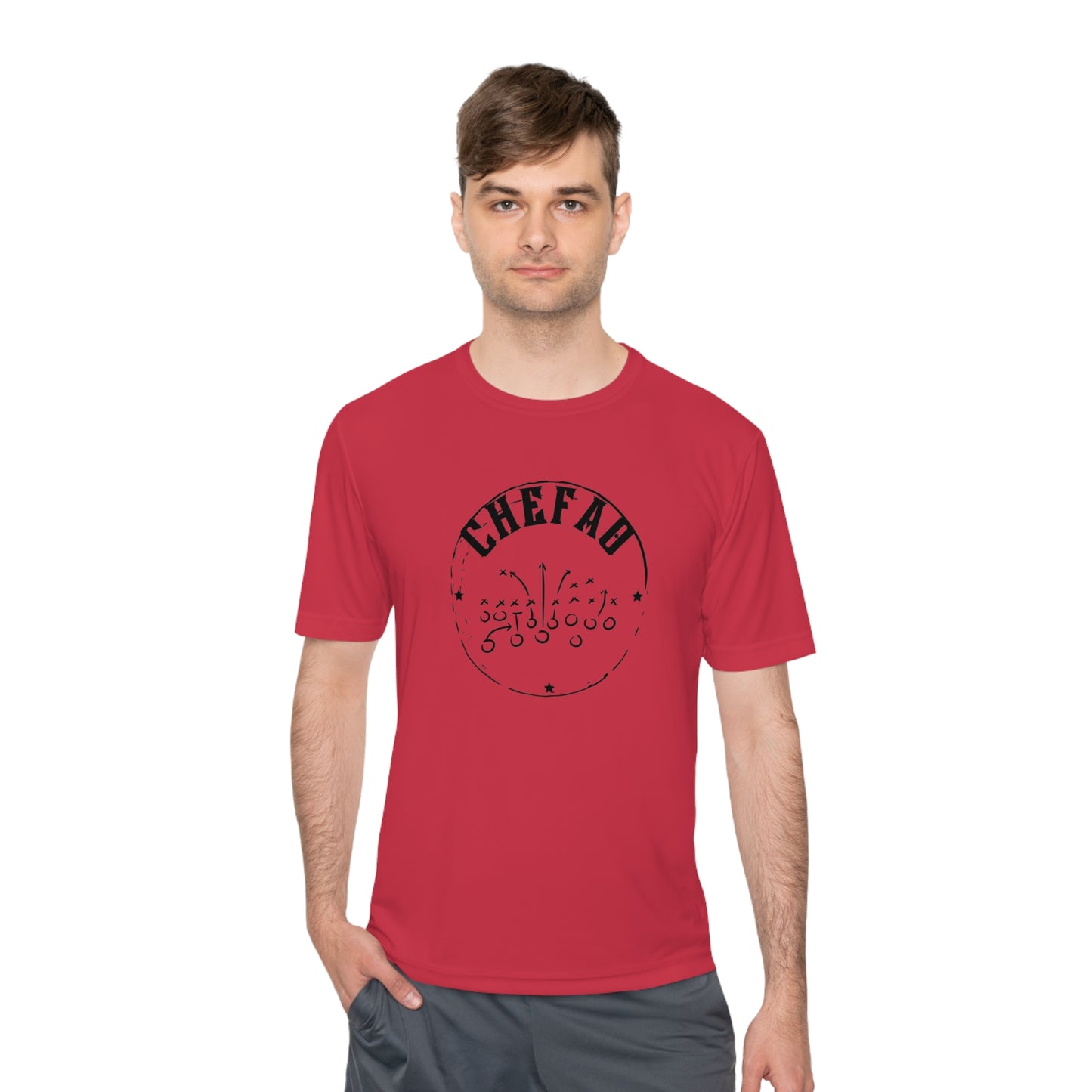 Chefao Football I, Unisex Moisture Wicking Tee