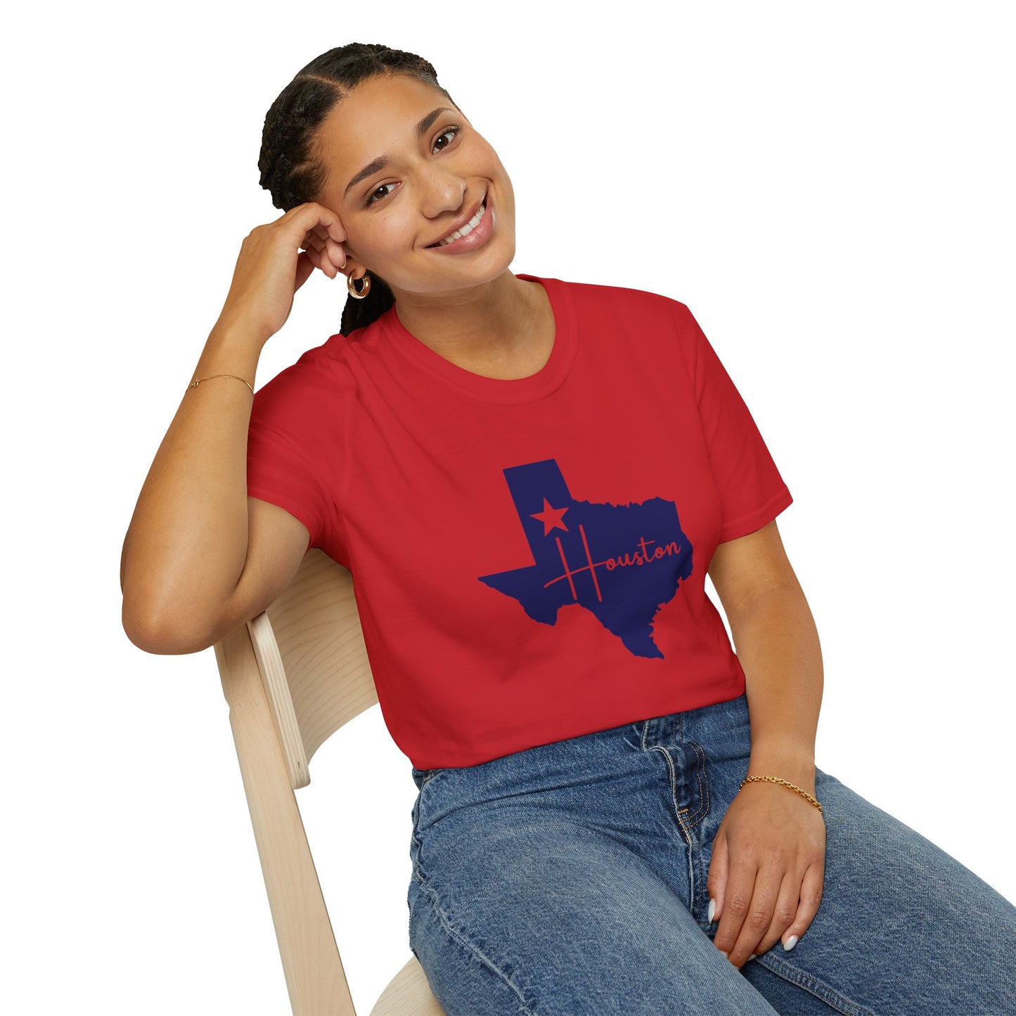 Chefao Houston, Texas I, Unisex Softstyle T-Shirt