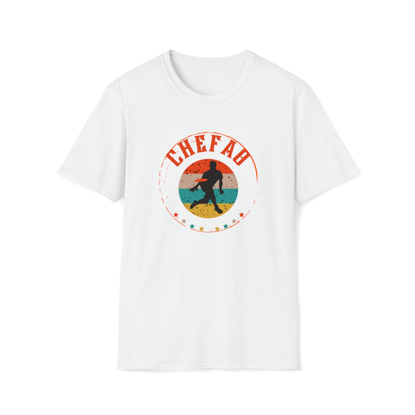 Chefao Frisbee I, Unisex Softstyle T-Shirt