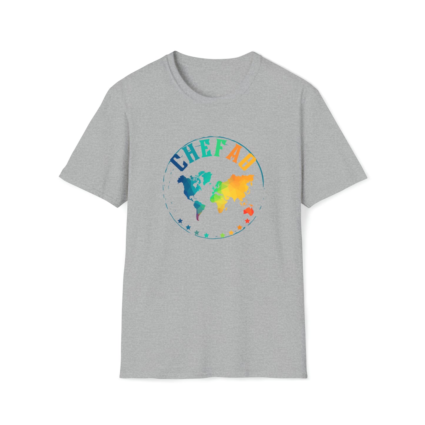 Chefao World I, Unisex Softstyle T-Shirt