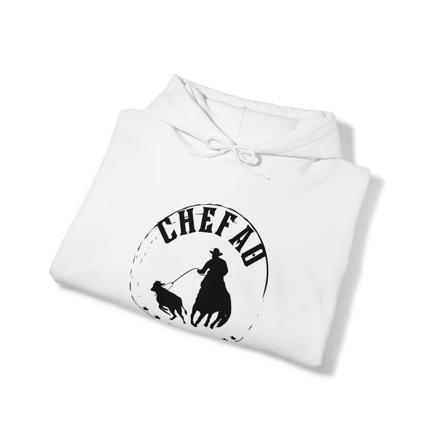 Chefao Calf Roping I, Unisex Heavy Blend Hooded Sweatshirt