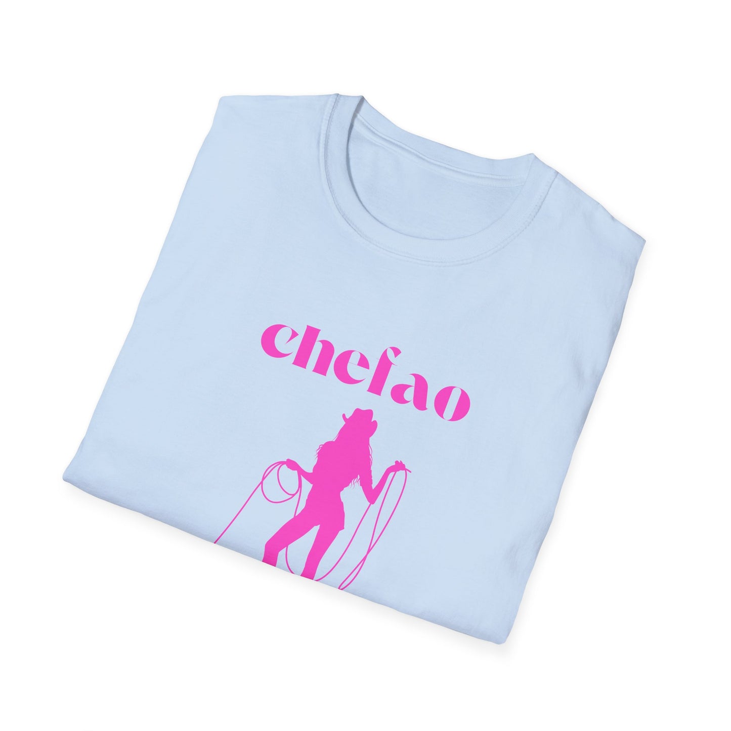 Chefao Cowgirl III, Unisex Softstyle T-Shirt