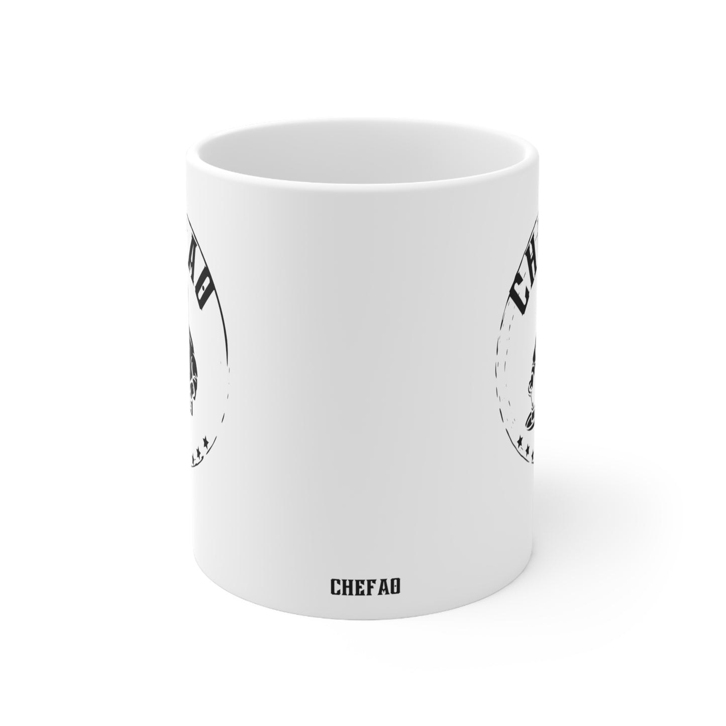 Chefao Chef I, White Coffee Mug, 11oz