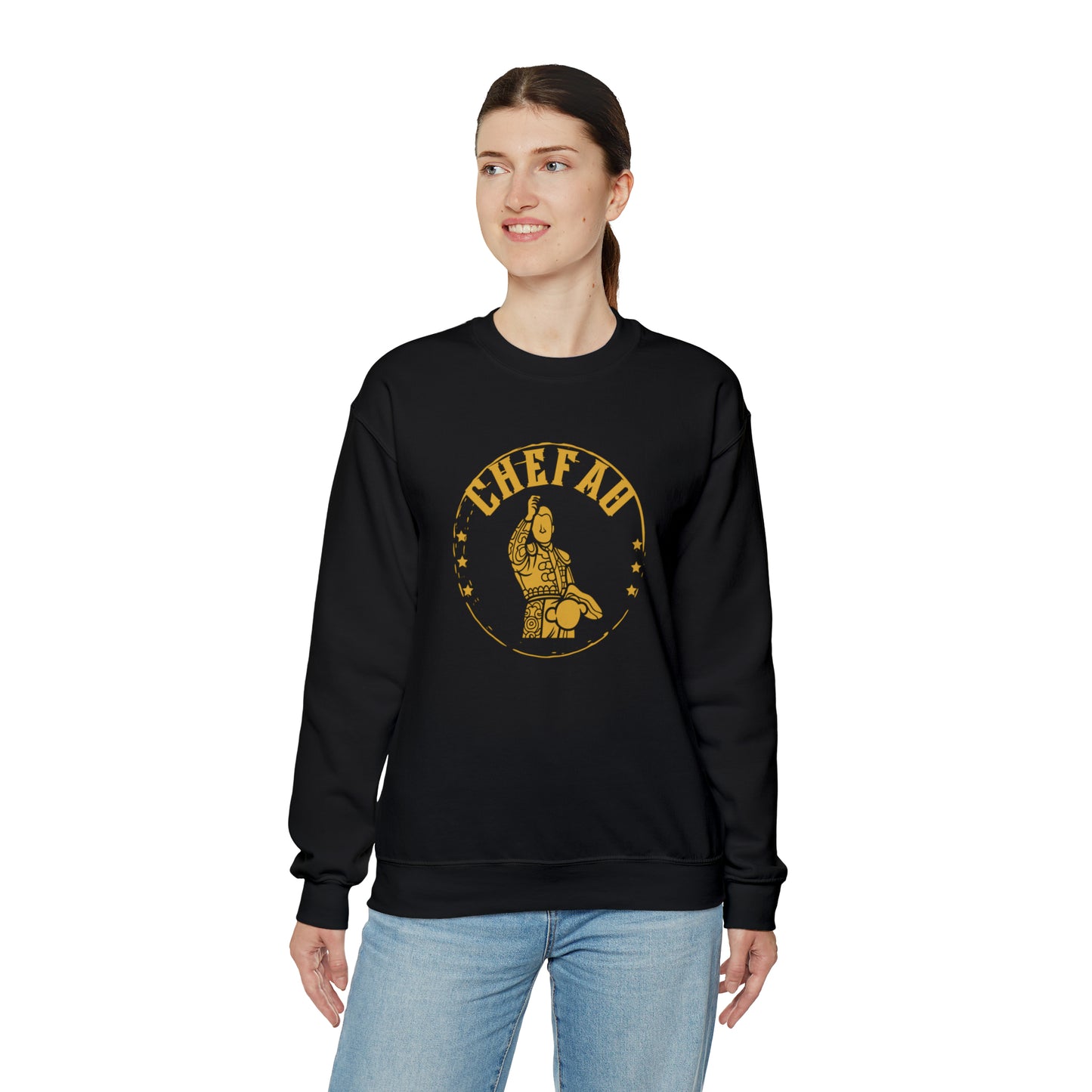 Chefao Bullfighter II, Unisex Heavy Blend Crewneck Sweatshirt