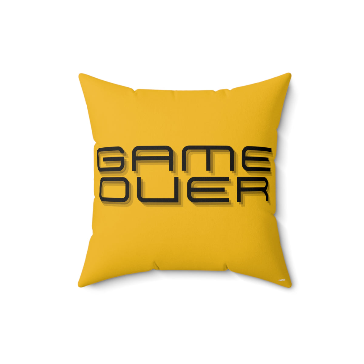Start-Gameover, Spun Polyester Square Pillow
